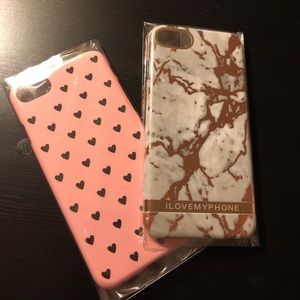 NEW iPhone 7/8 Cases - Set of 2